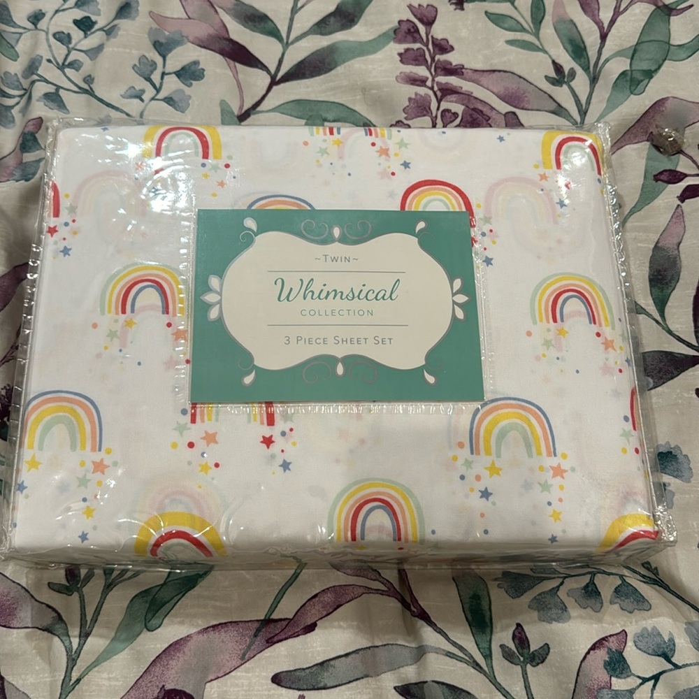 Whimsical 3 piece sheet set
